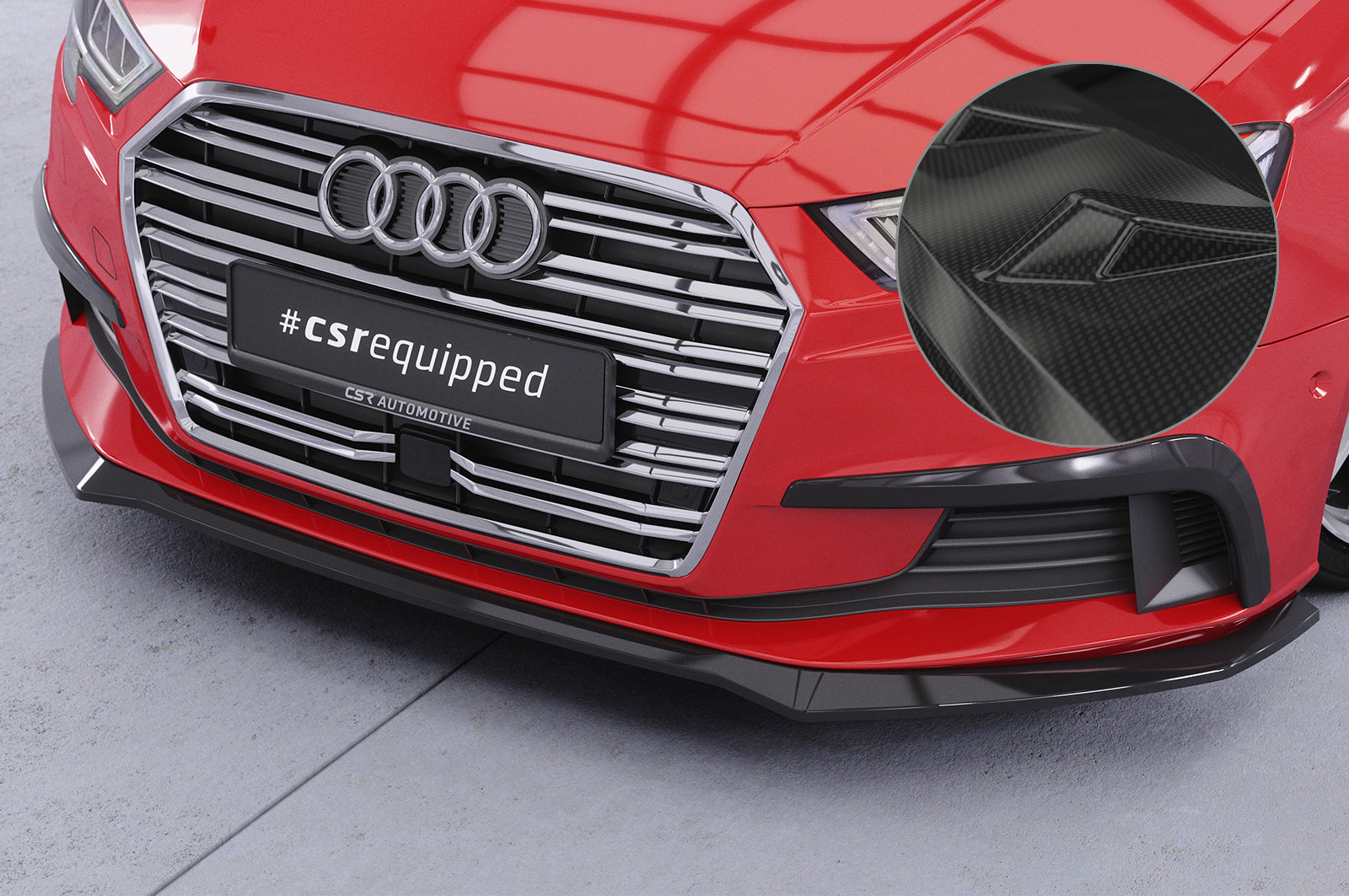 Audi A3 8V Front Splitter CSL857-G