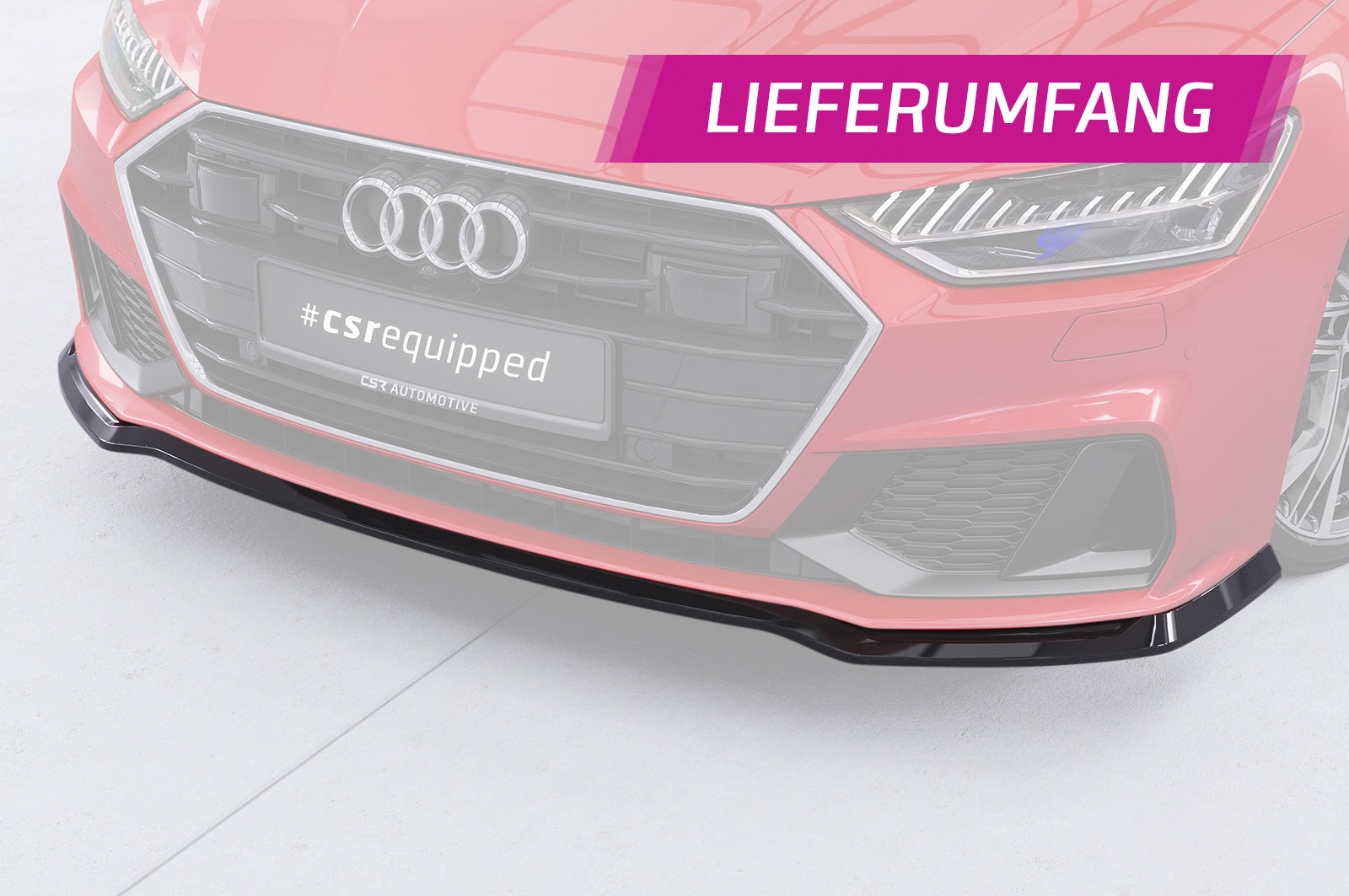 Audi A7/S7 C8 Front Splitter CSL868-G