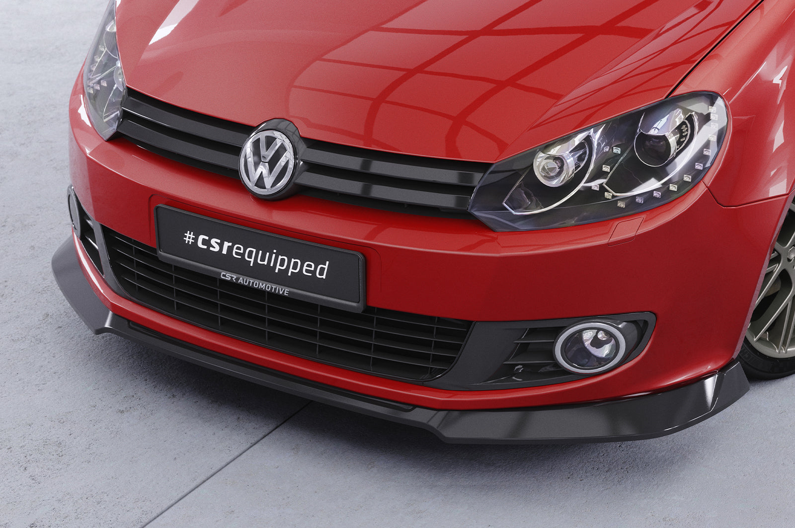 VW Golf 6 5K1 Front Splitter CSL877-G