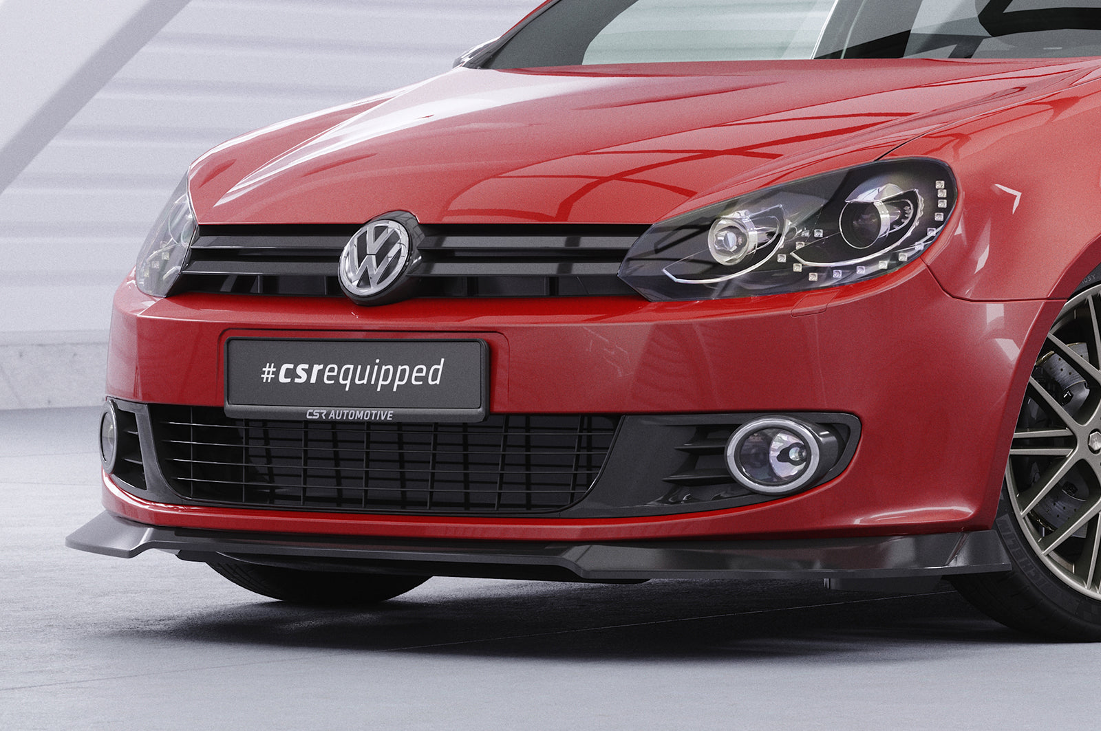VW Golf 6 5K1 Front Splitter CSL877-G