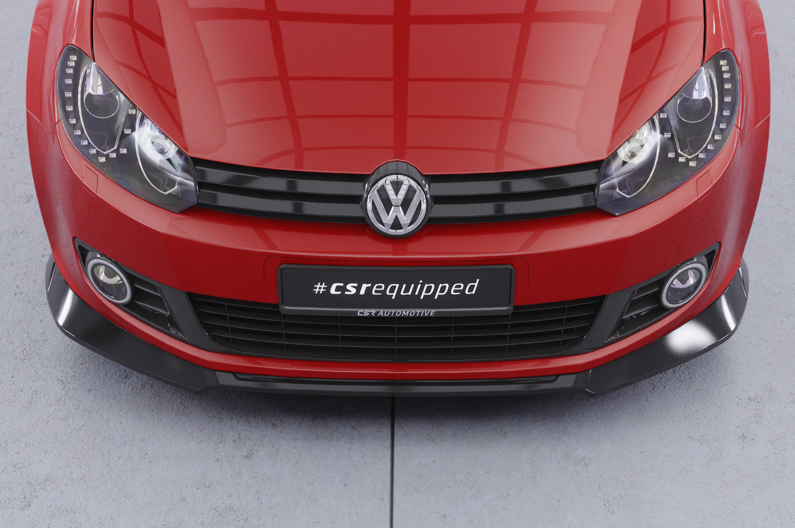 VW Golf 6 5K1 Front Splitter CSL877-G