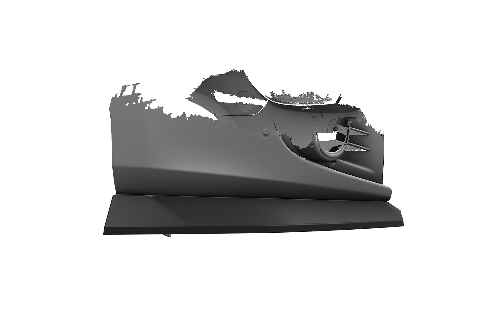 VW Golf 6 5K1 Front Splitter CSL877-G