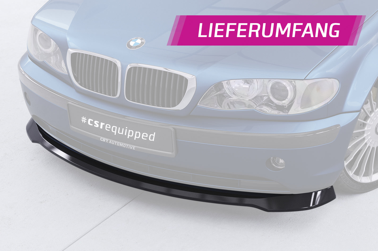 BMW 3 E46 Front Splitter CSL878-G