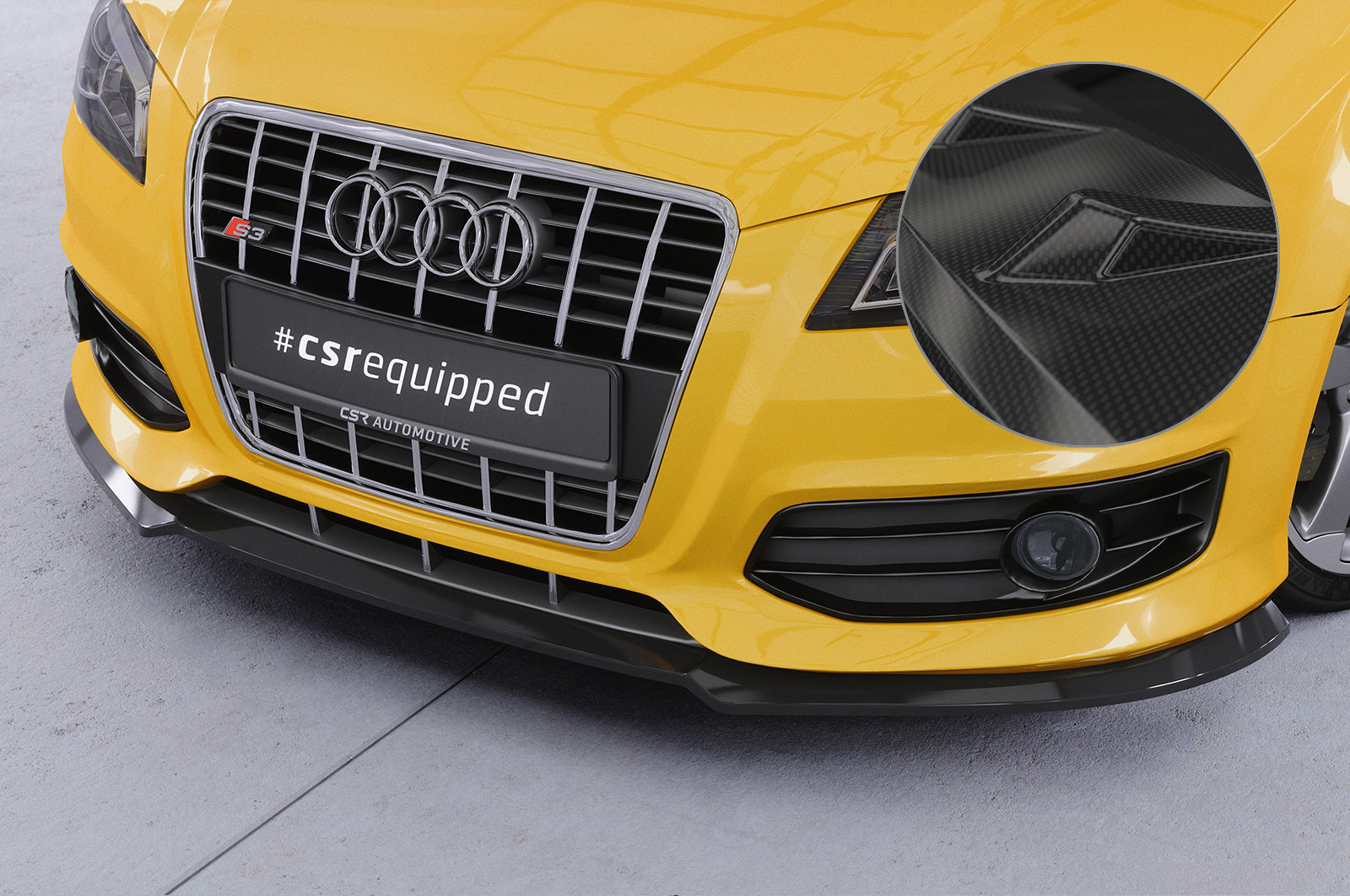 Audi S3 8P/8PA Front Splitter CSL890-G