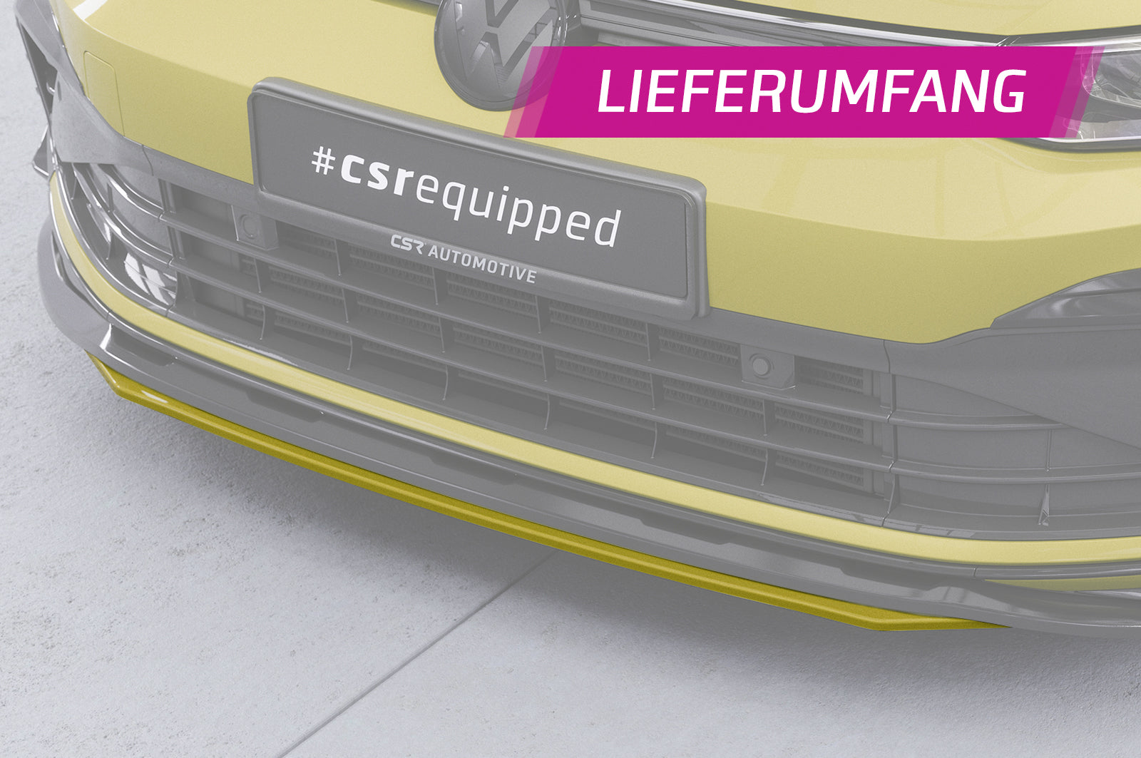 VW Golf 8 Front Splitter CSL903-G