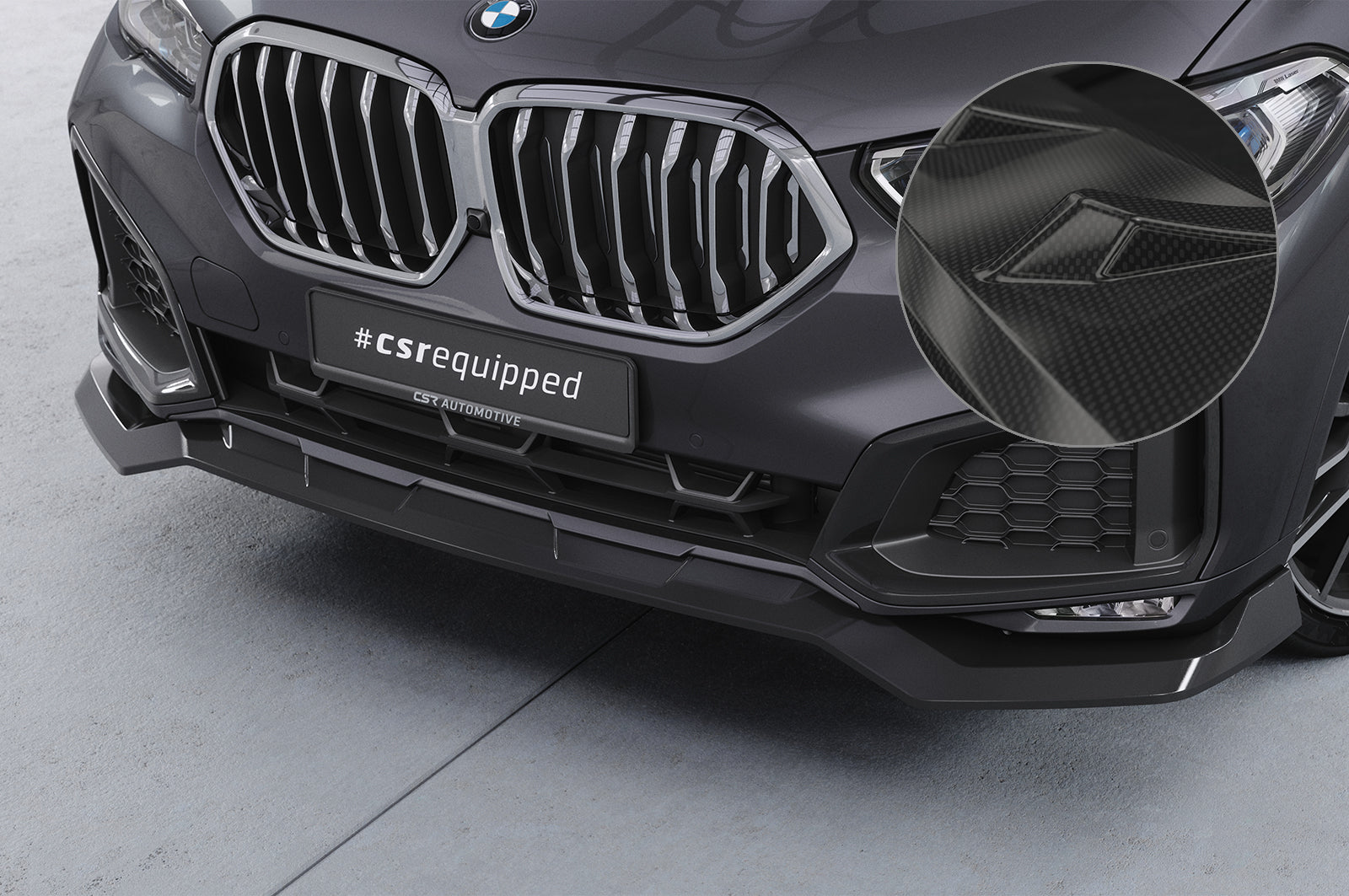 BMW X6 G06 Front Splitter CSL909-G