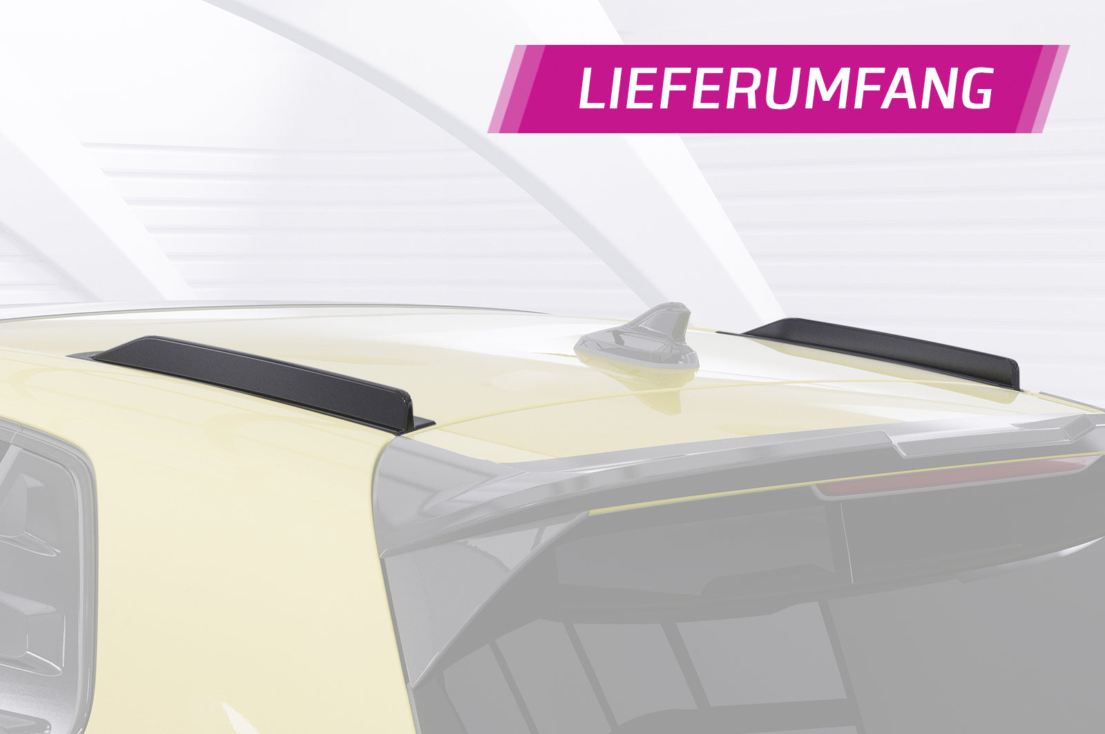 VW Golf 8 Roof Fins DF012-G