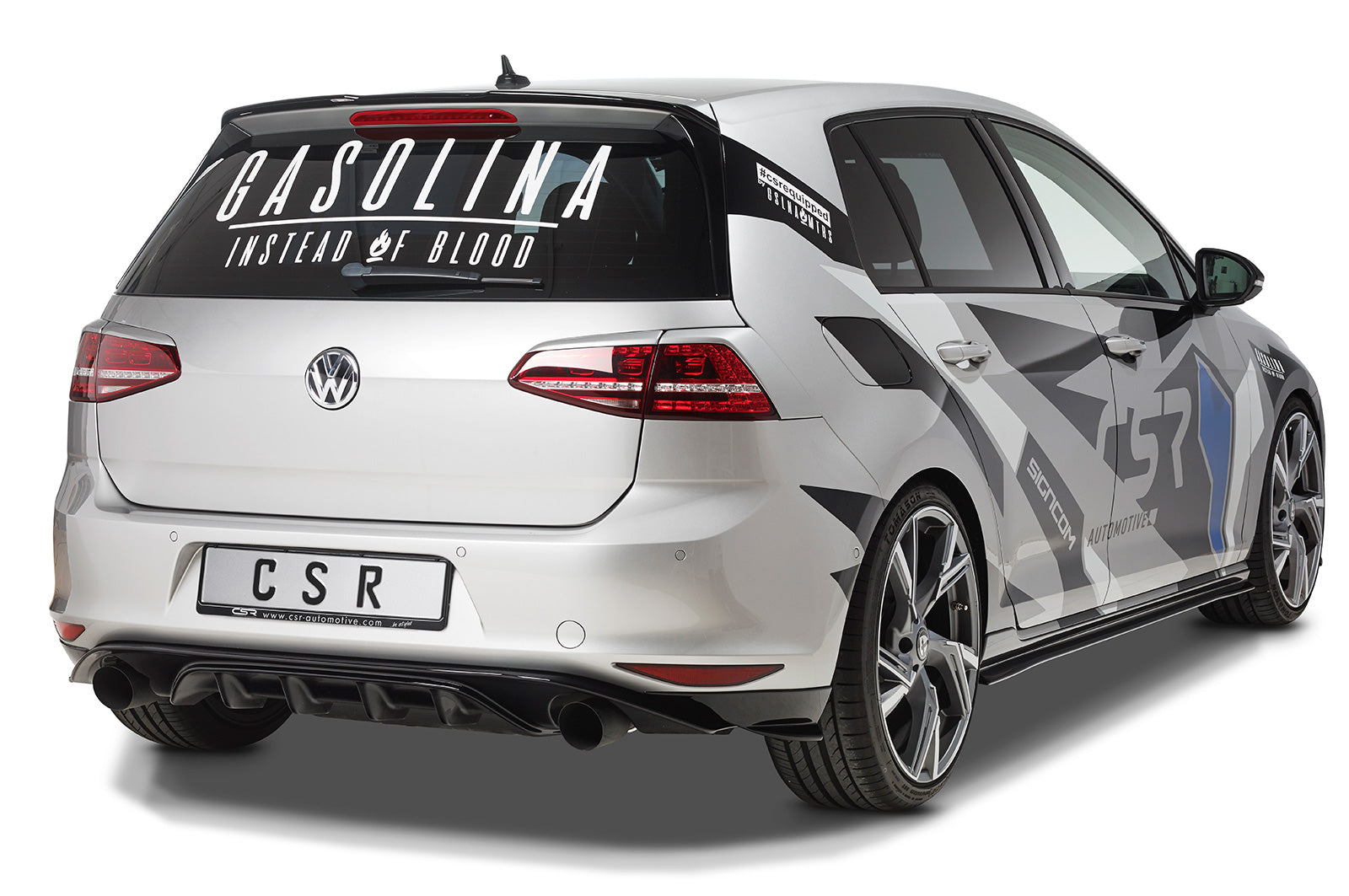 VW Golf 7 Rear Muffler ESD004