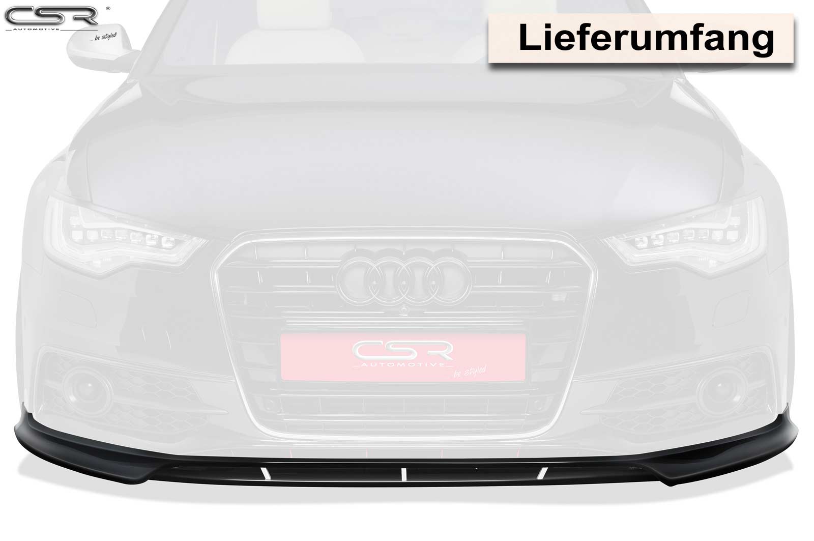 Audi A6/S6 C7 S-Line Front Splitter FA259