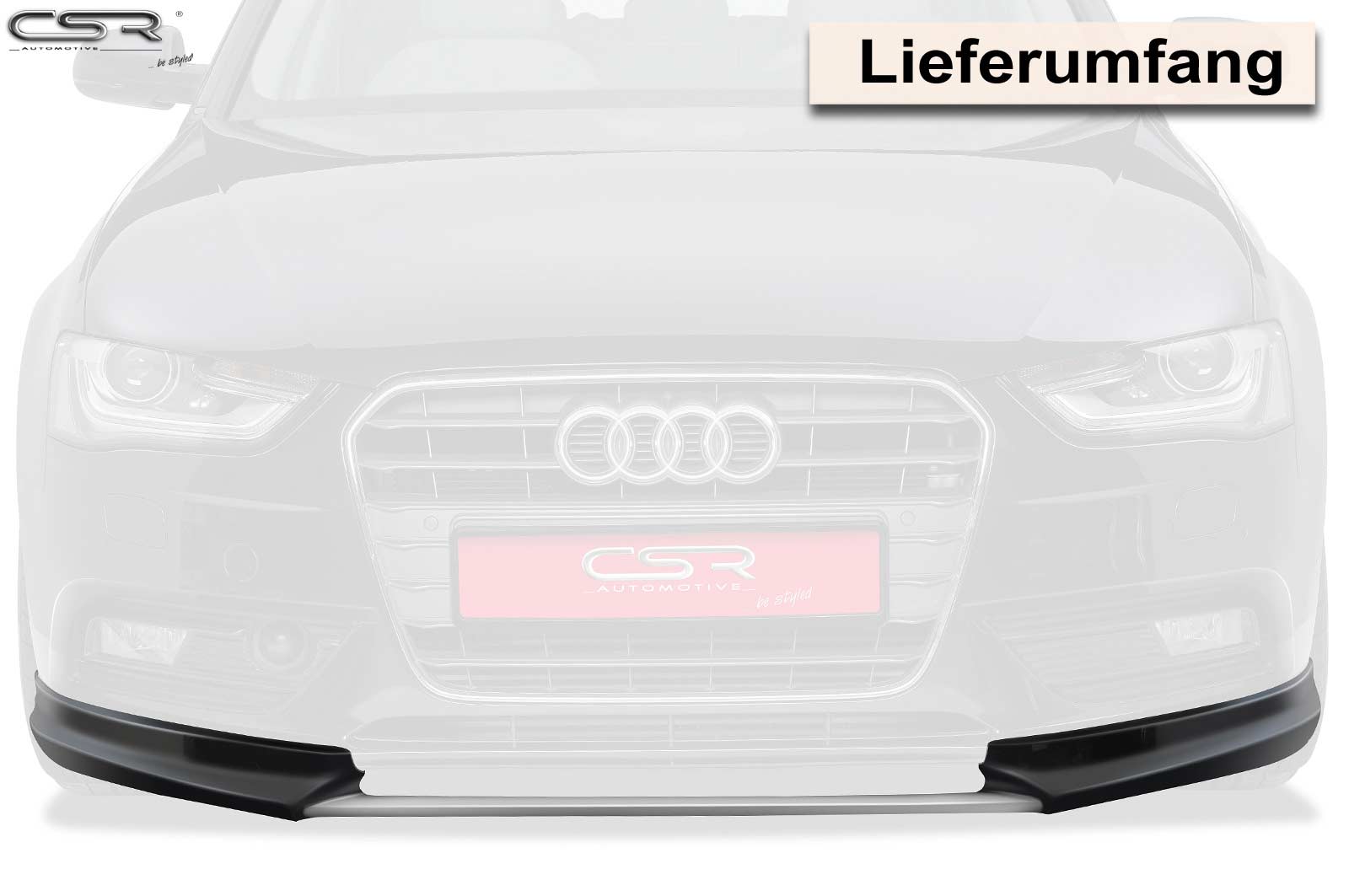 Audi A4 B8 Front Splitter FA260