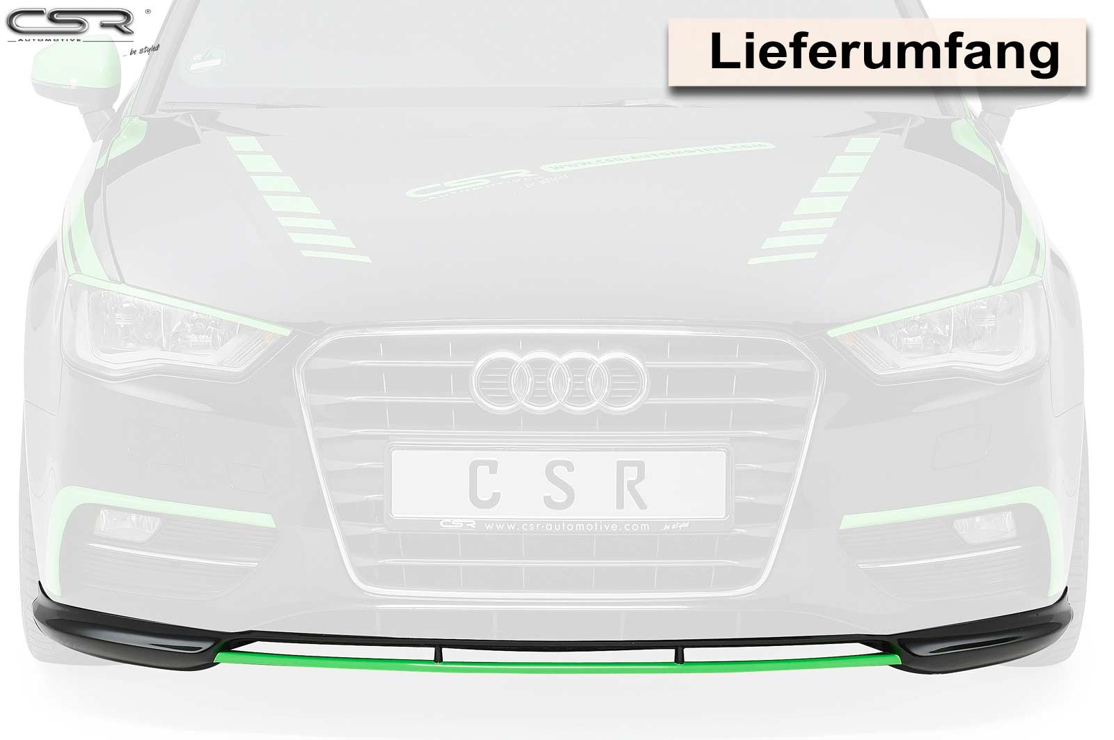 Audi A3 8V Front Splitter FA263