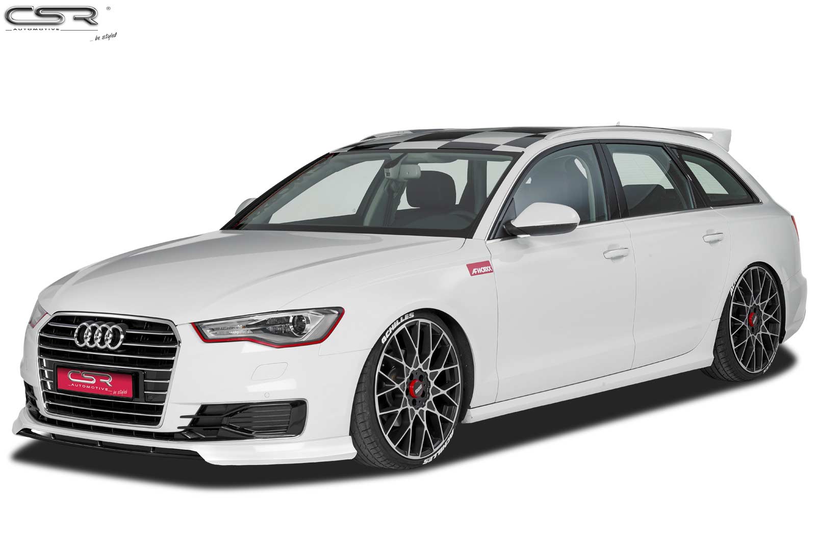 Audi A6 C7 Front Splitter FA265