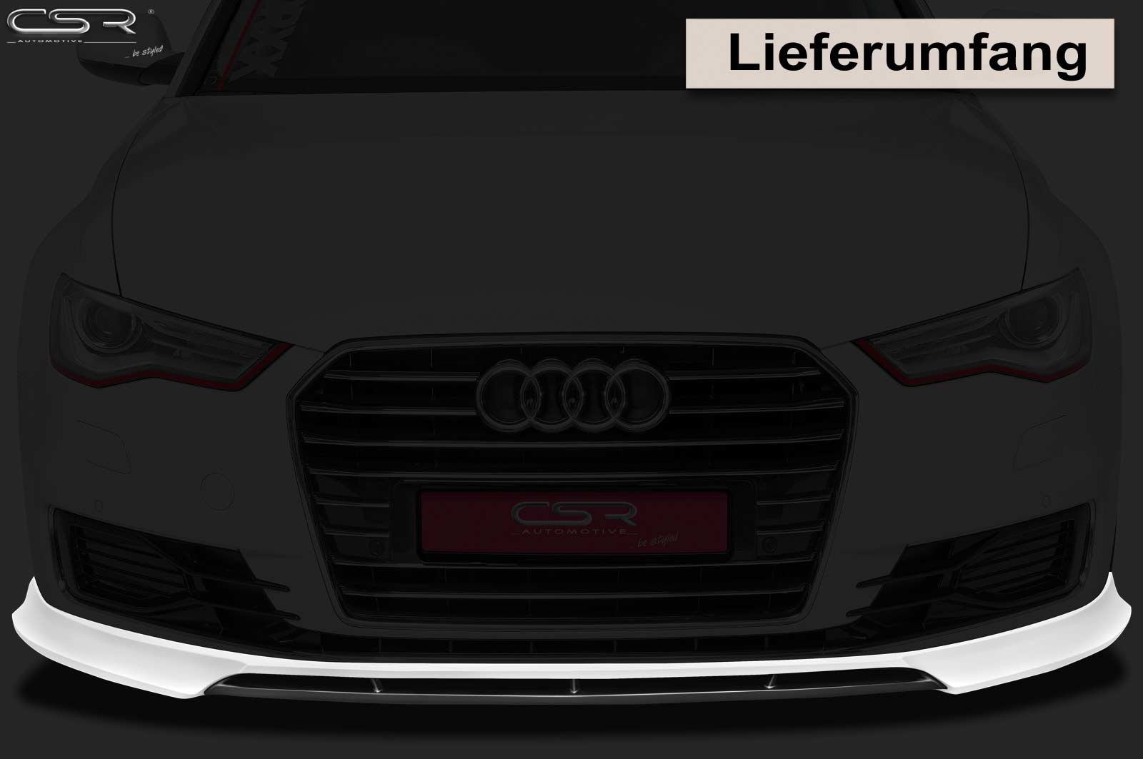 Audi A6 C7 Front Splitter FA265