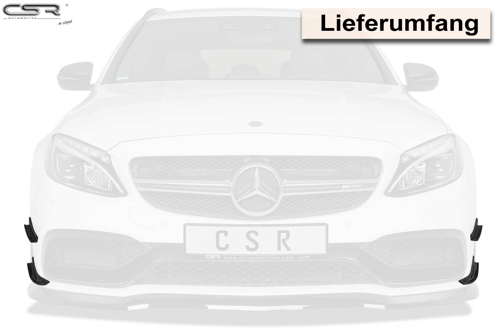 Mercedes-Benz C 205 AMG Front Canards FP008