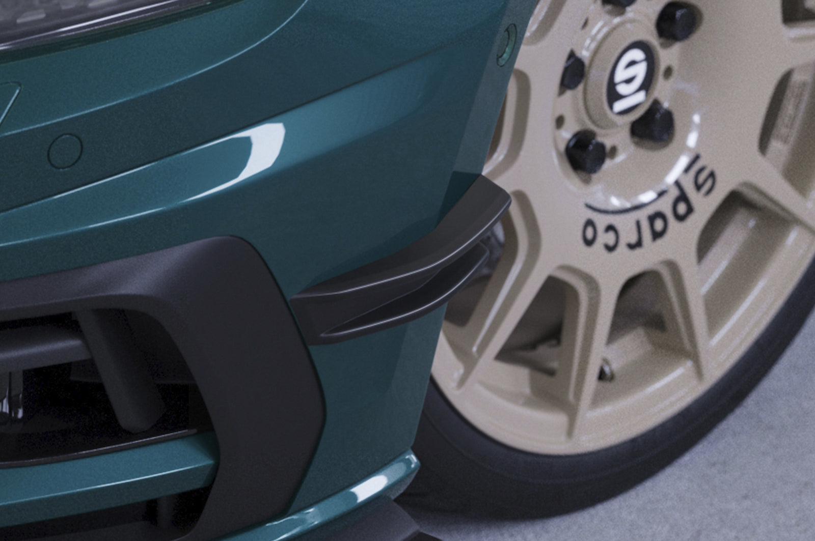 VW Golf 7 R Front Canards FP018-G