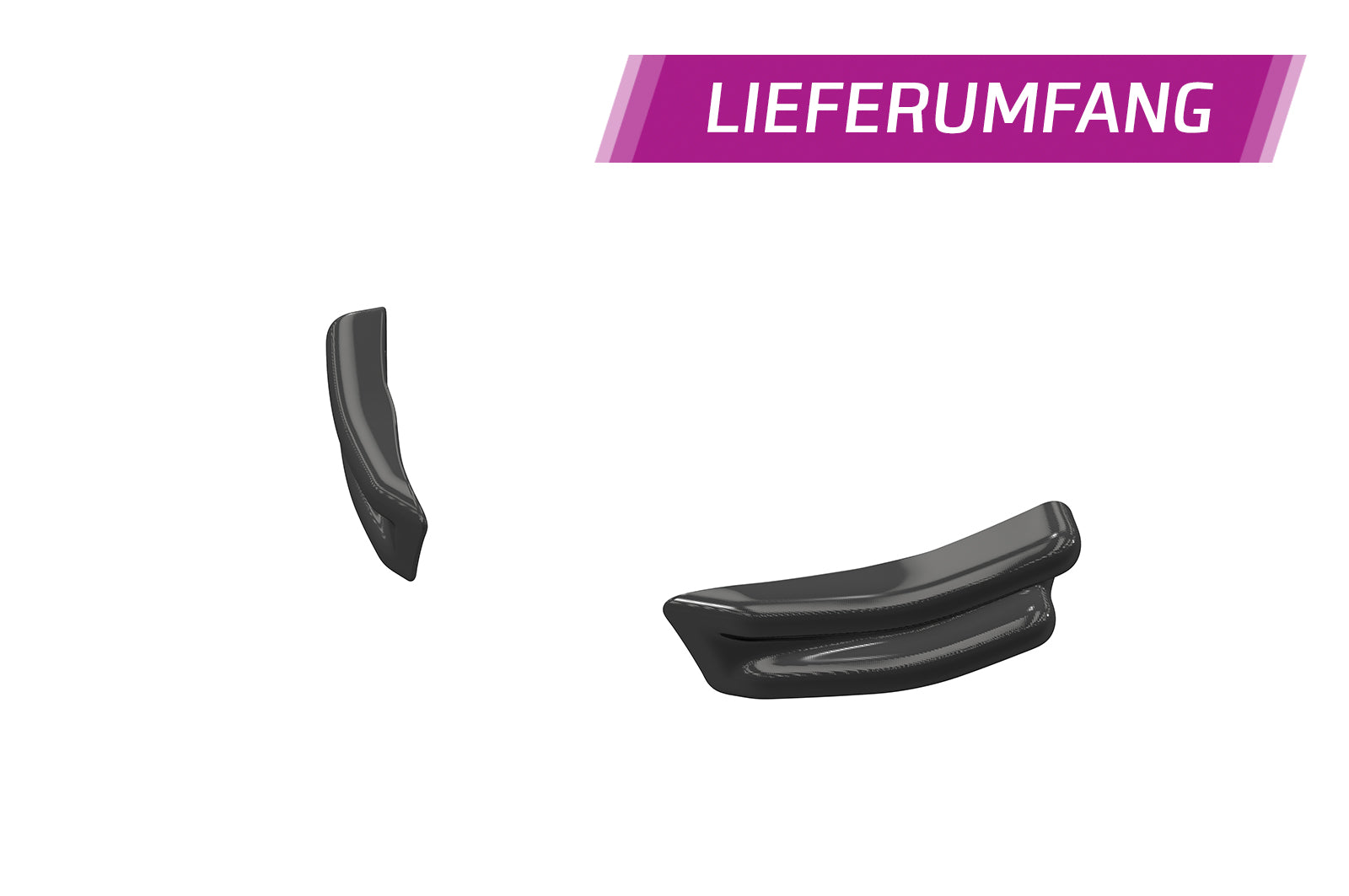VW Golf 7 R Front Canards FP018-G