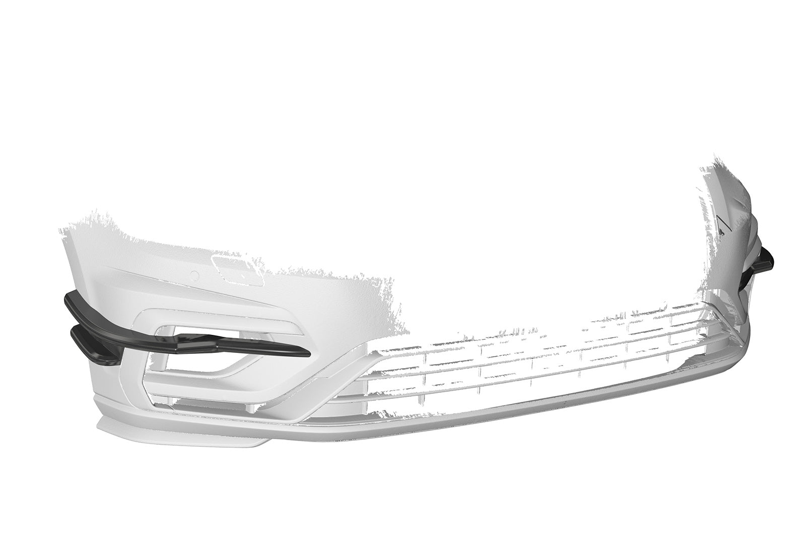 VW Golf 7 R Front Canards FP019-G