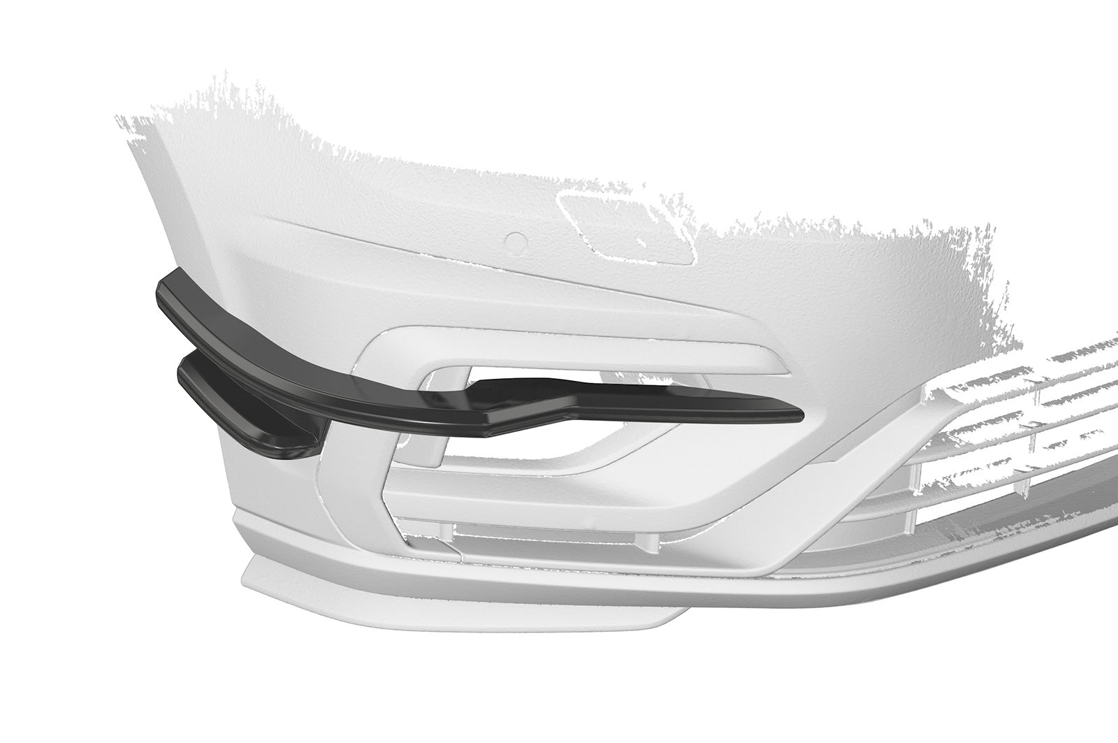 VW Golf 7 R Front Canards FP019-G