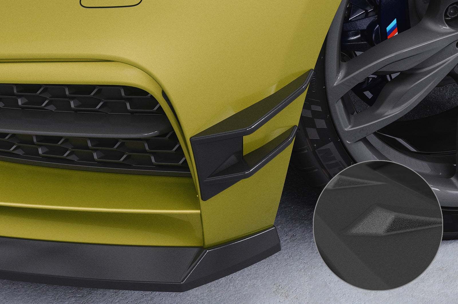 BMW 2 F22/F23 M Sport Front Canards FP027-G