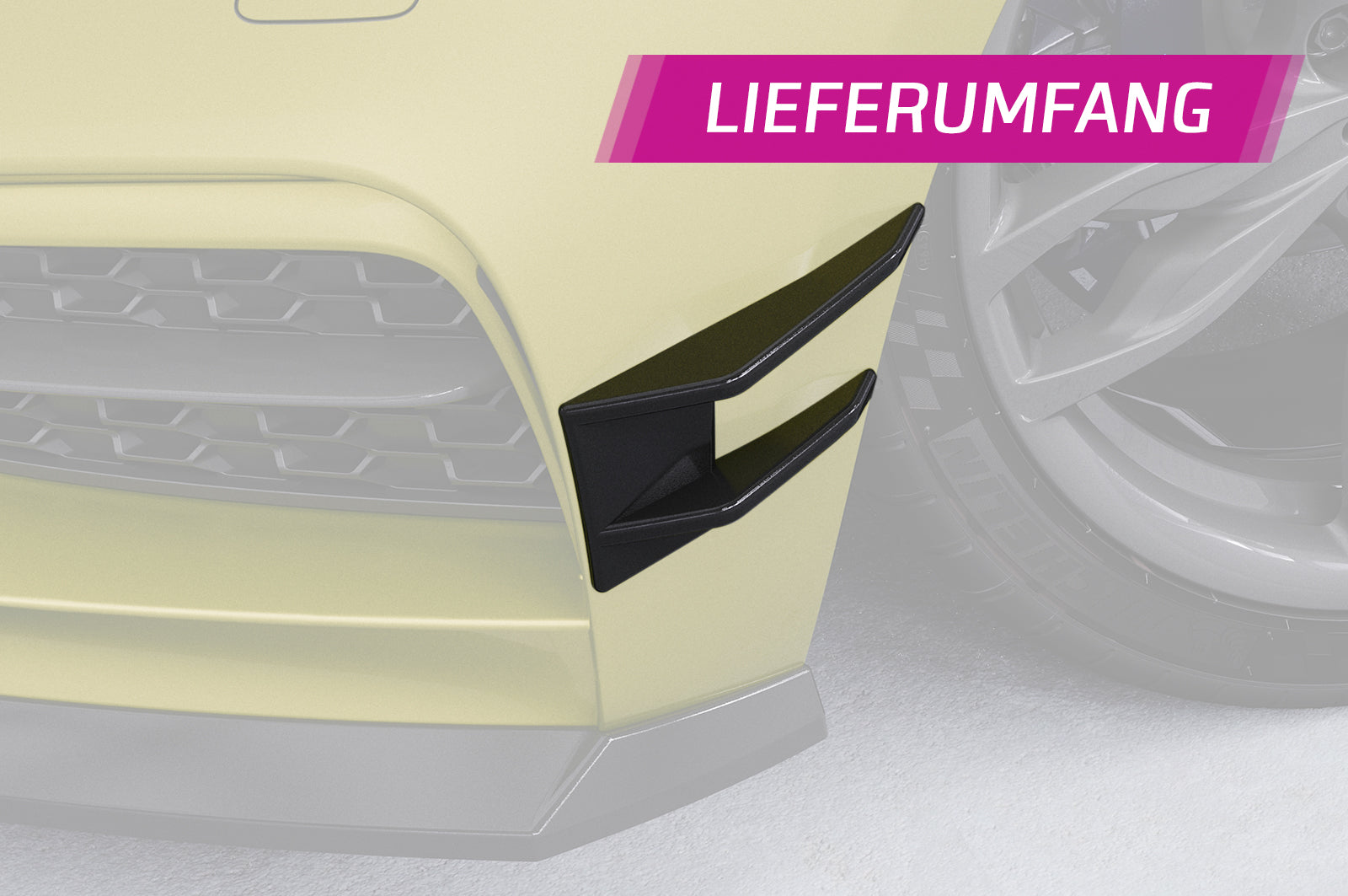 BMW 2 F22/F23 M Sport Front Canards FP027-G