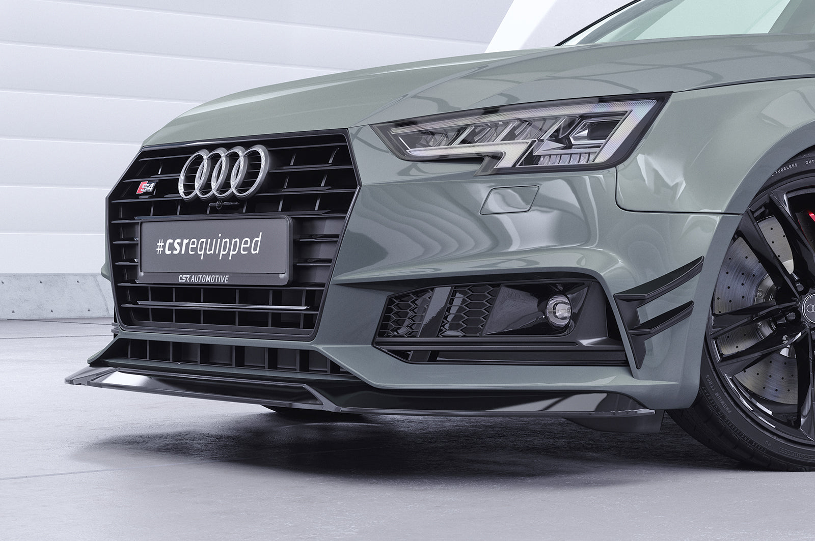 Audi A4 B9 8W S-Line Front Canards FP033-G
