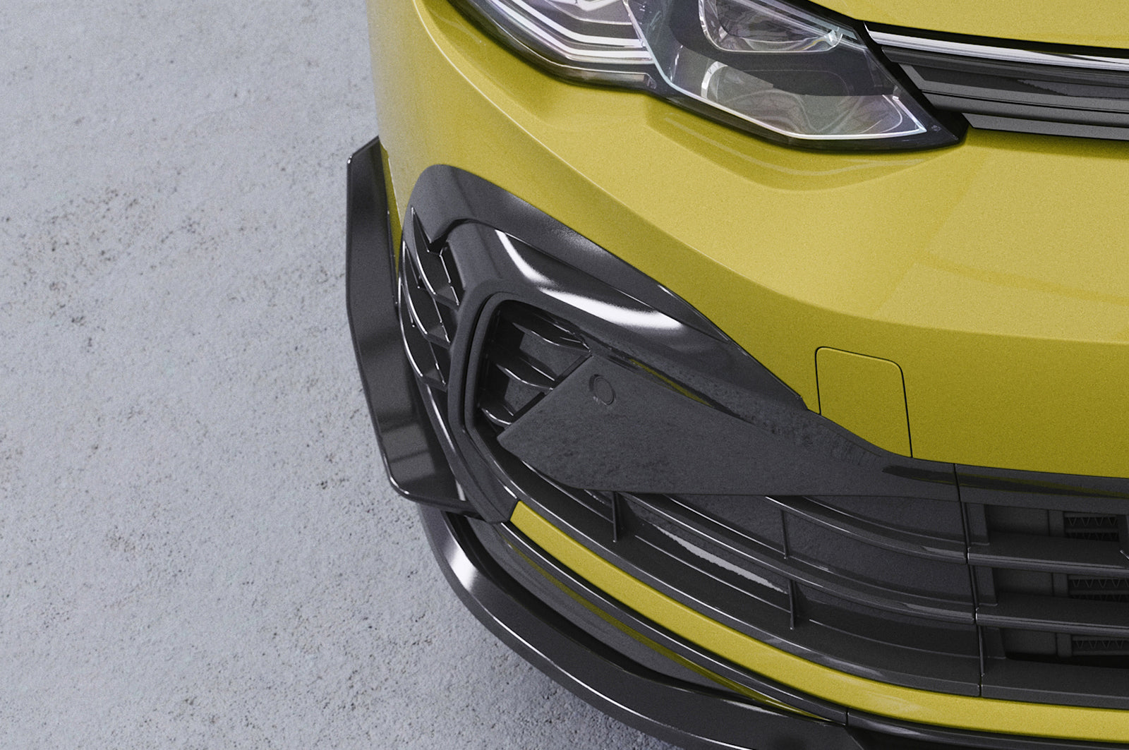 VW Golf 8 Front Canards FP036-G