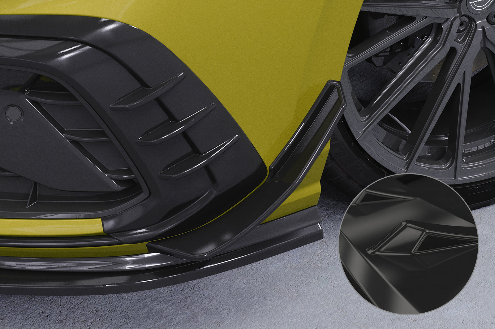 VW Golf 8 Front Canards FP036-G