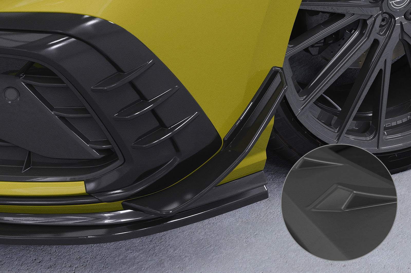 VW Golf 8 Front Canards FP036-G