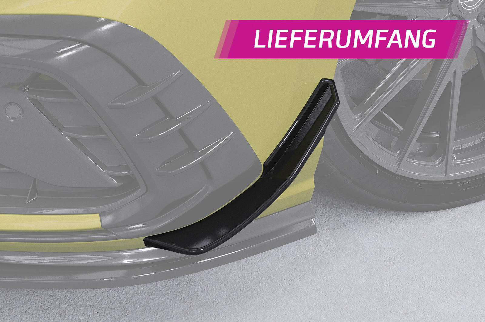 VW Golf 8 Front Canards FP036-G