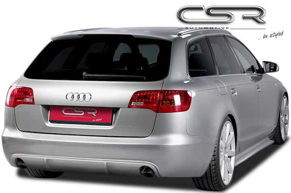Audi A6 C6 Rear Diffuser HA009