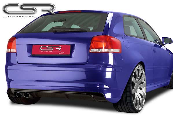 Audi A3 8P Rear Diffuser HA015