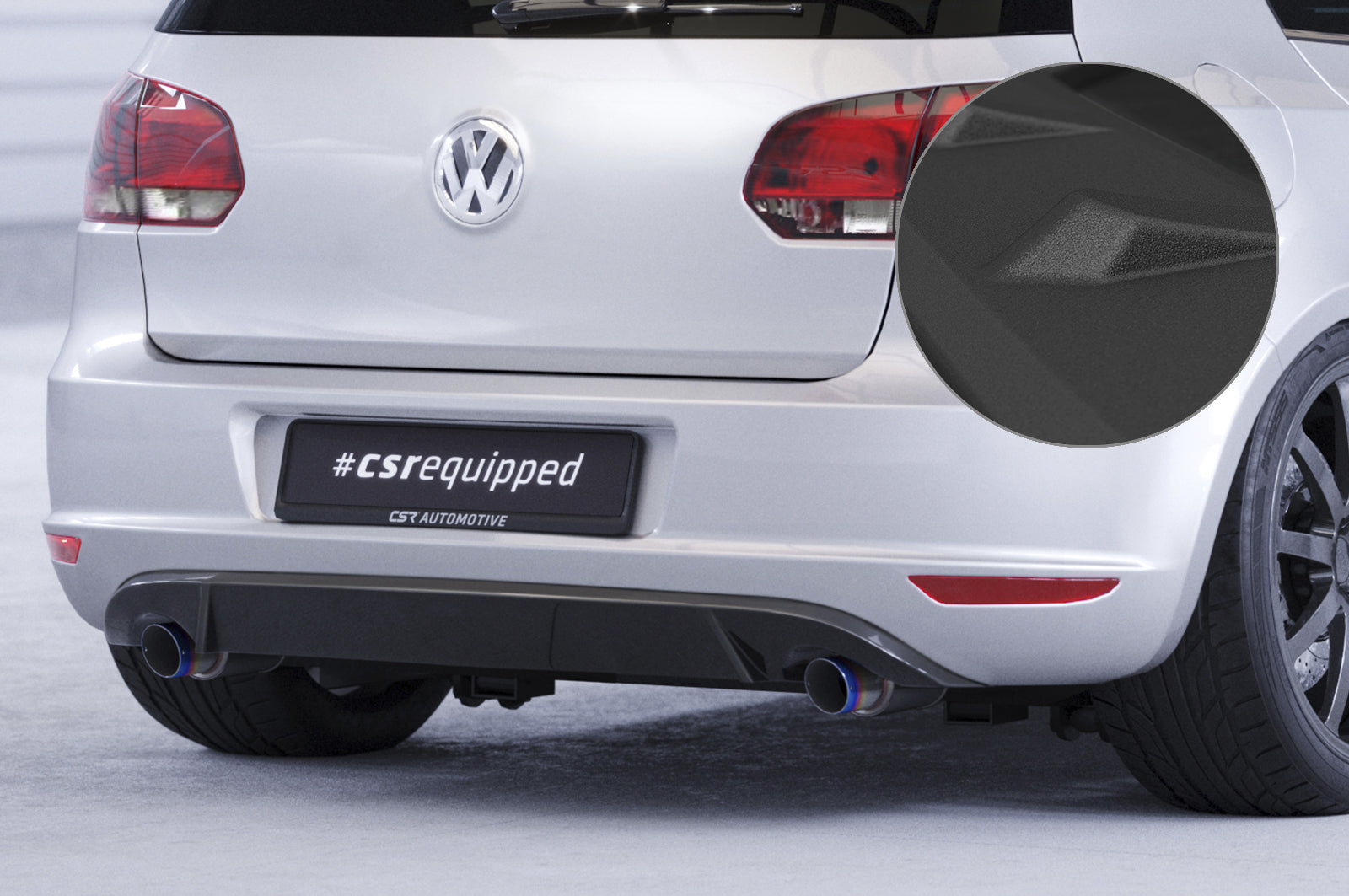 VW Golf 6 Rear Diffuser HA044-G