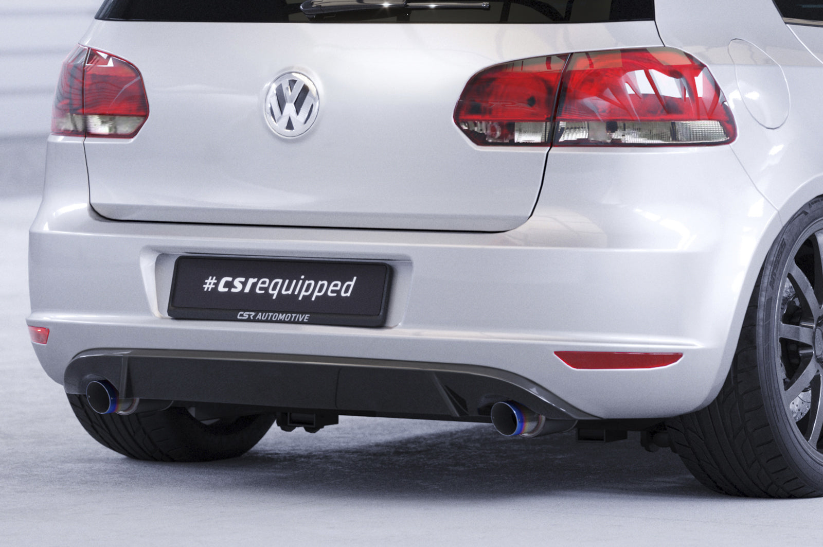 VW Golf 6 Rear Diffuser HA044-G
