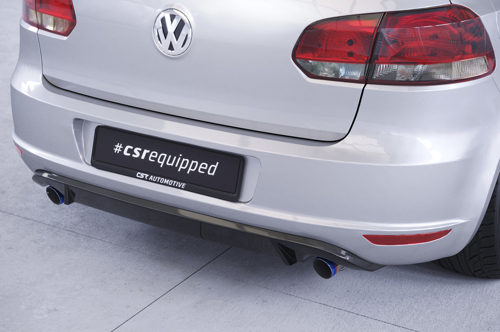 VW Golf 6 Rear Diffuser HA044-G