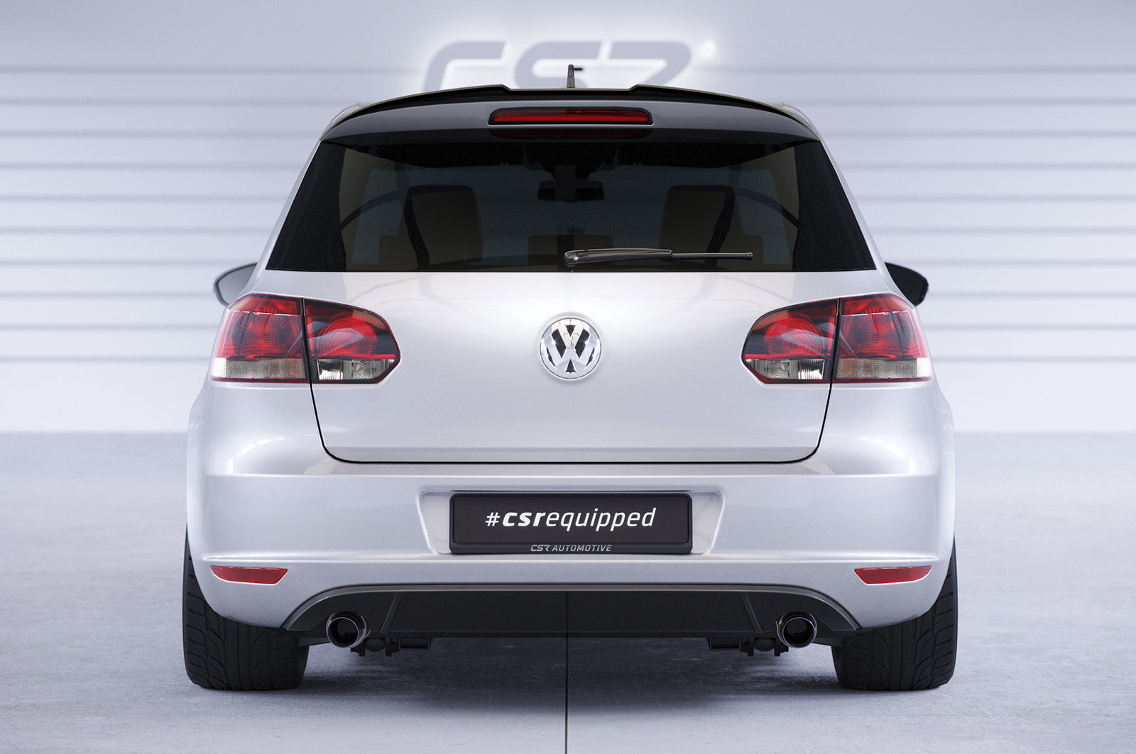 VW Golf 6 Rear Diffuser HA044-G