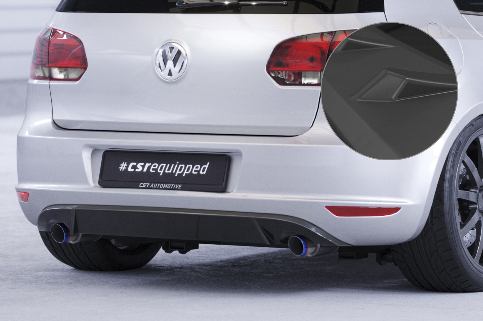 VW Golf 6 Rear Diffuser HA044-G