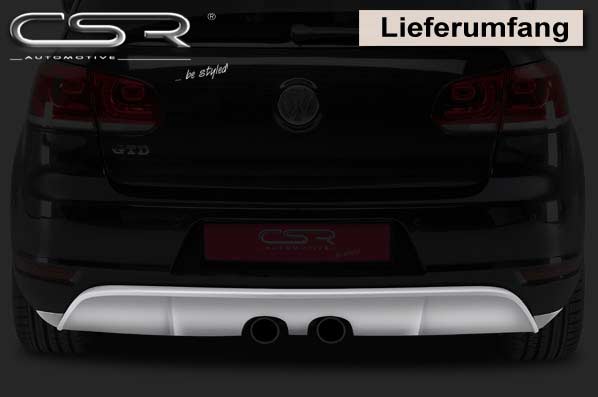 VW Golf 6 Rear Diffuser HA057