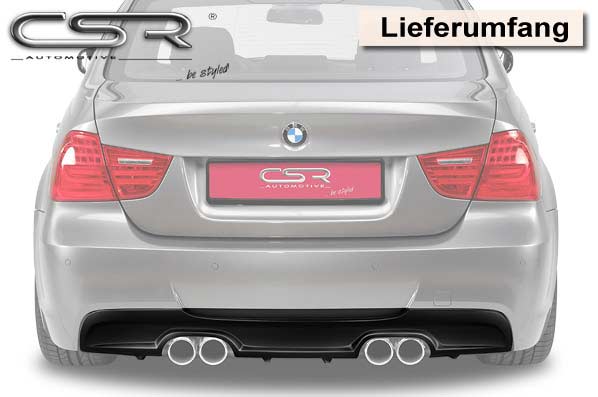 BMW 3 E90/E91 Rear Diffuser HA066