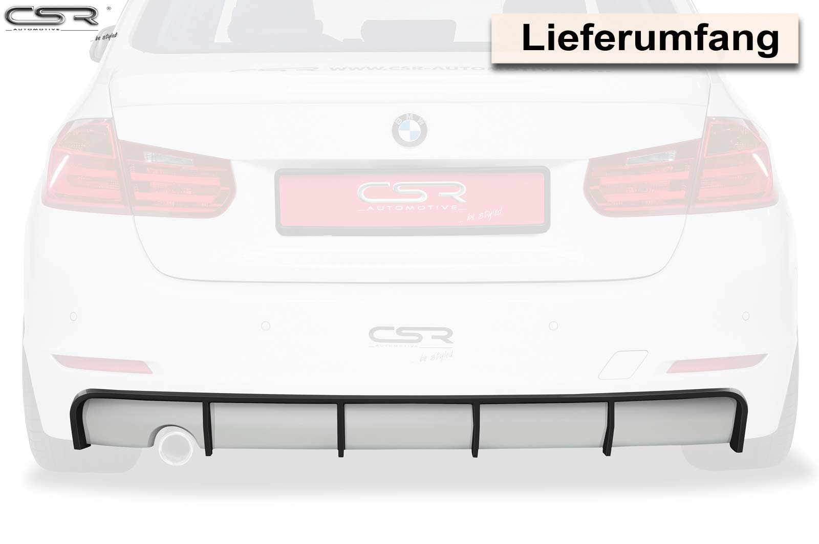 BMW 3 F30/F31 Rear Diffuser HA157