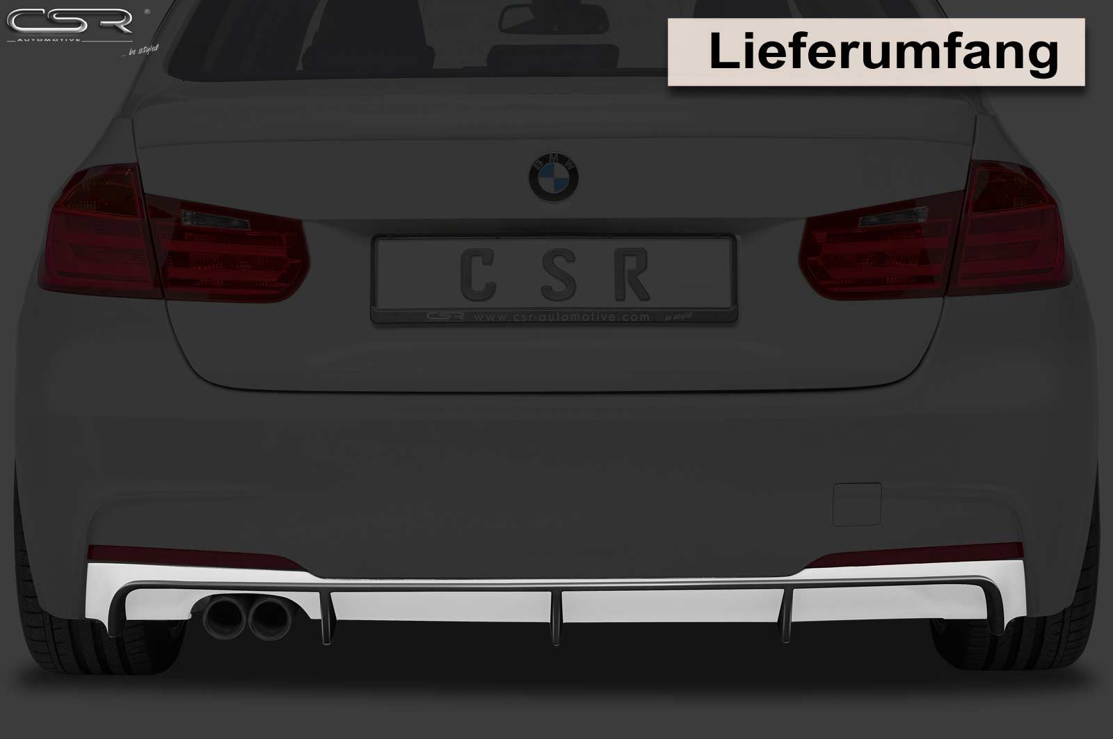 BMW 3 F30/F31 Rear Diffuser HA163