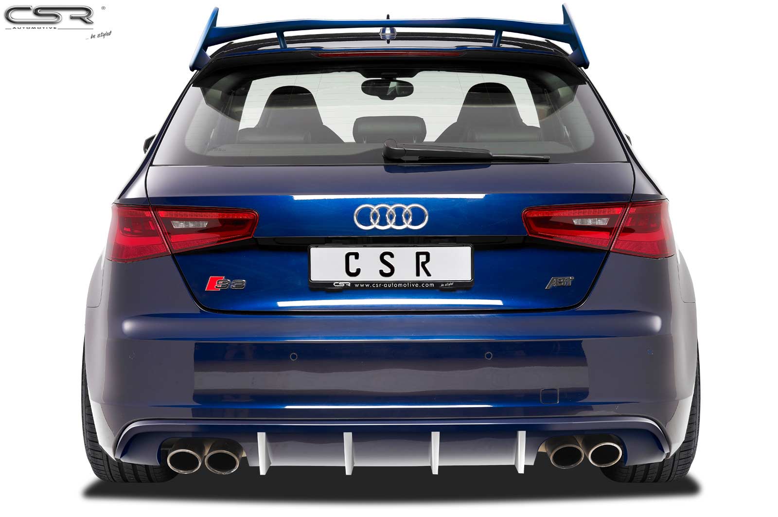 Audi A3 8V Sportback / S-Line / S3 Rear Diffuser HA199