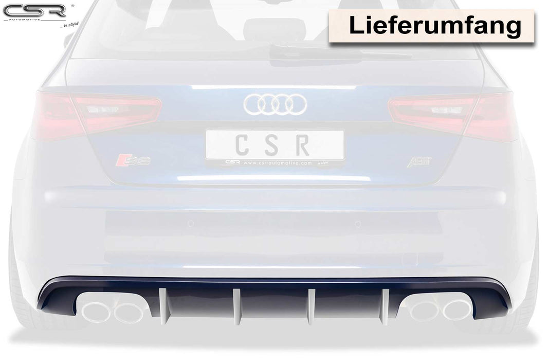 Audi A3 8V Sportback / S-Line / S3 Rear Diffuser HA199