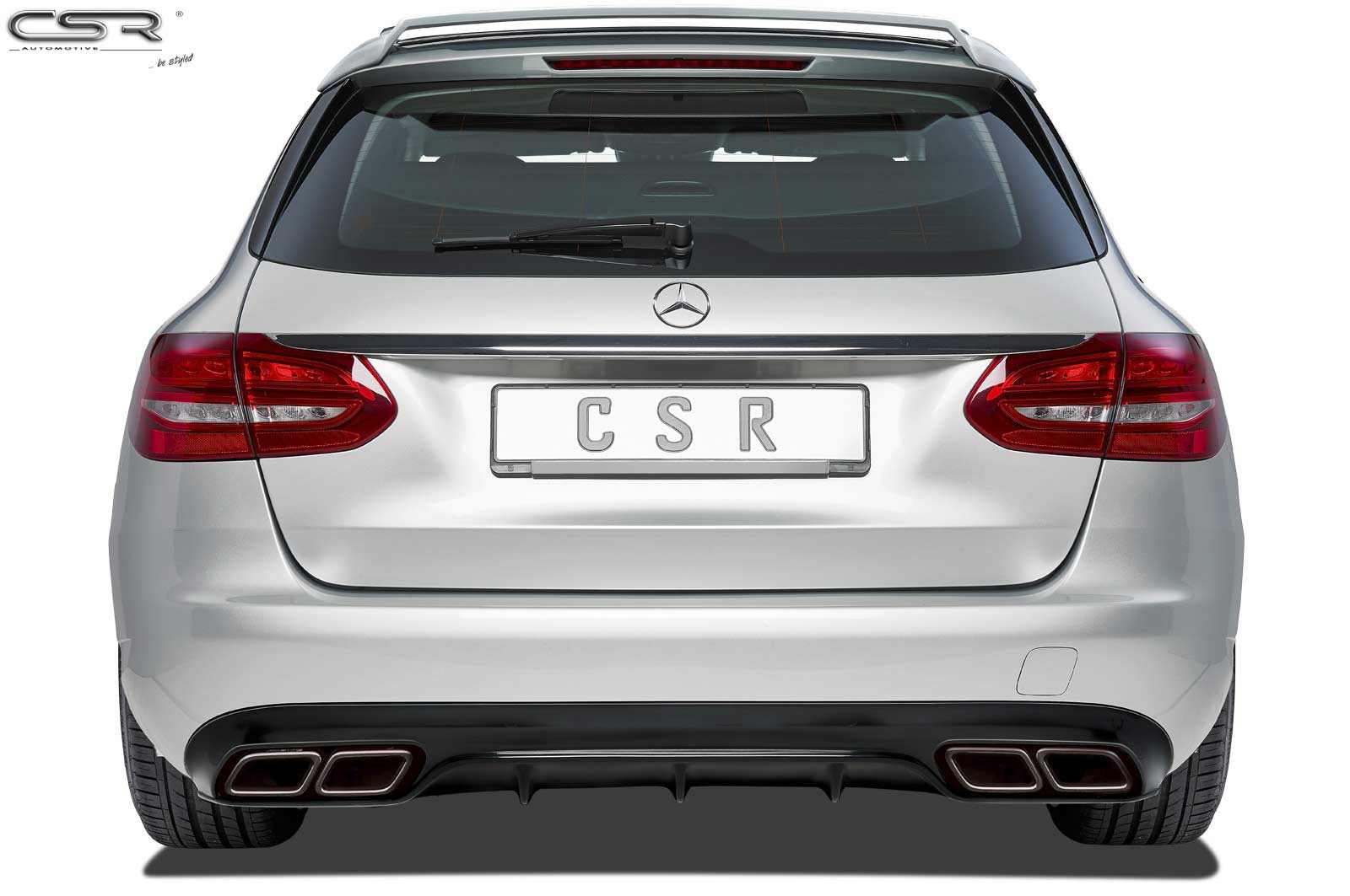 Mercedes-Benz C W205/S205/C205/A205 Rear Diffuser HA200