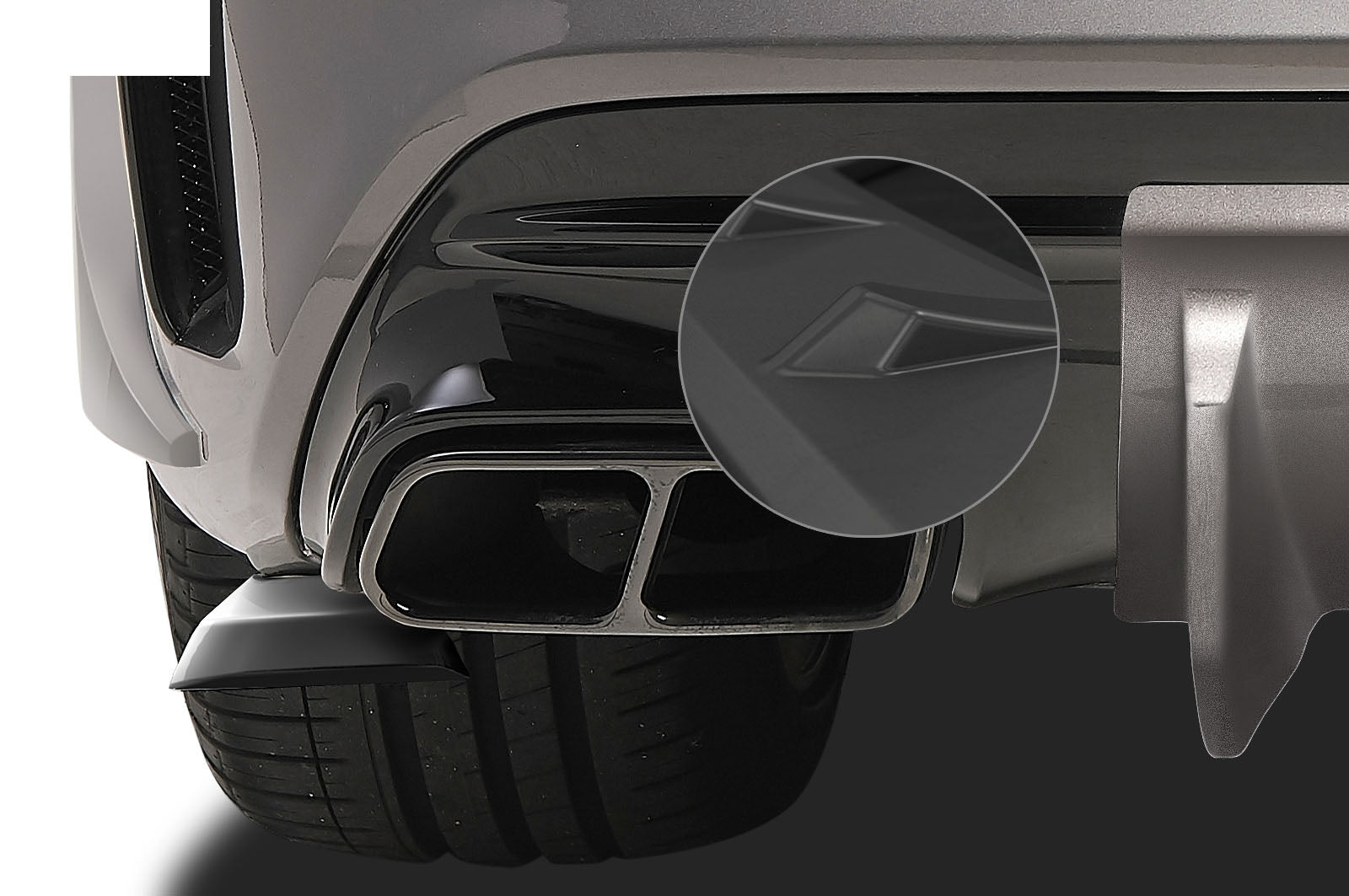 Mercedes-Benz CLA 45 AMG X117/C117 Rear Diffuser HA213-G