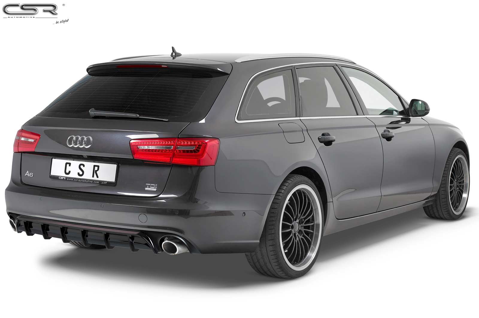 Audi A6 C7 Rear Diffuser HA227-G