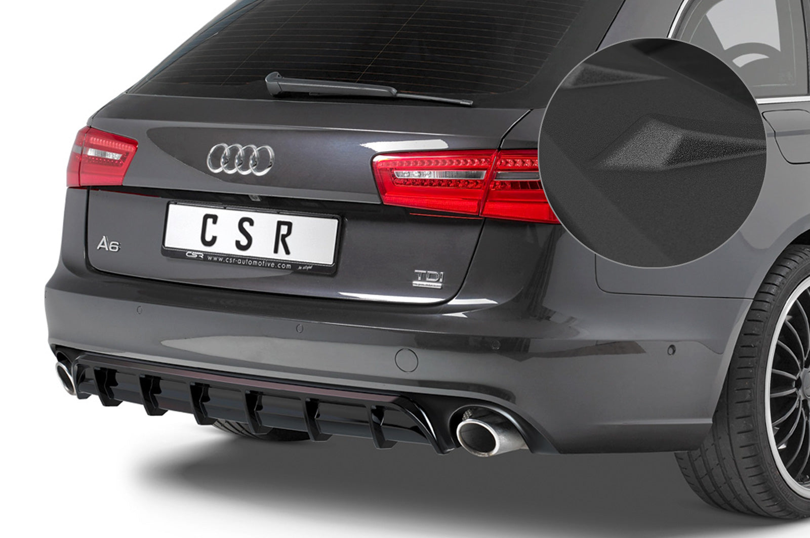 Audi A6 C7 Rear Diffuser HA227-G