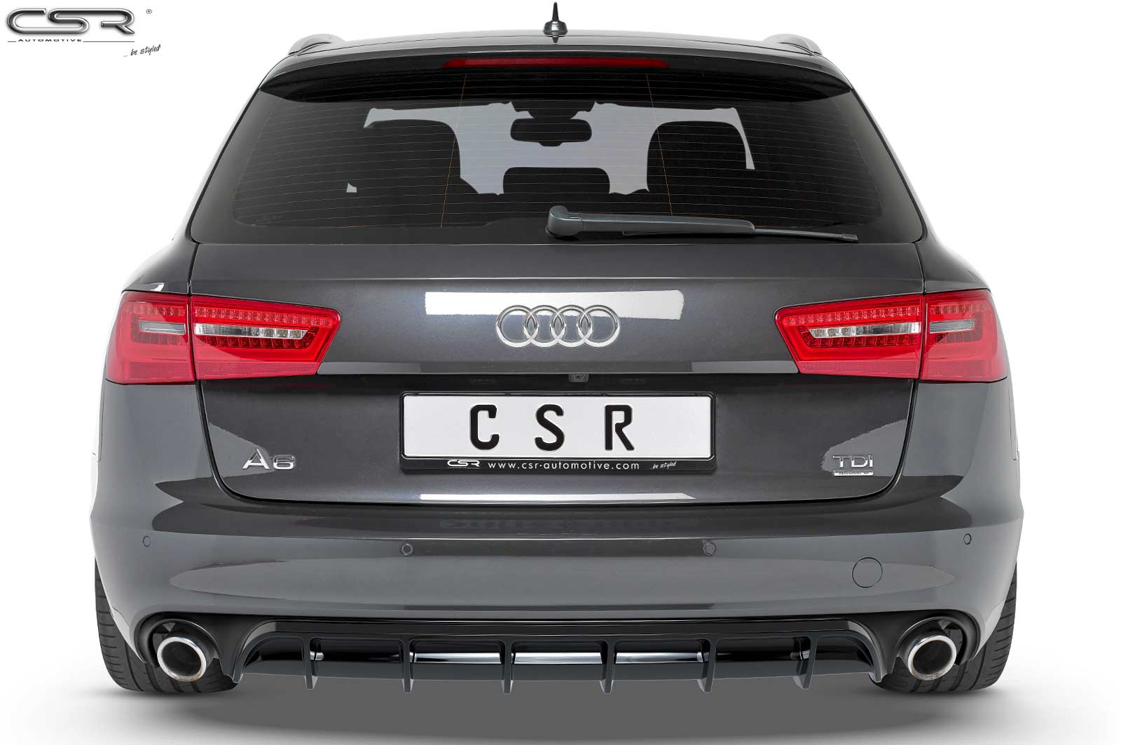 Audi A6 C7 Rear Diffuser HA227-G