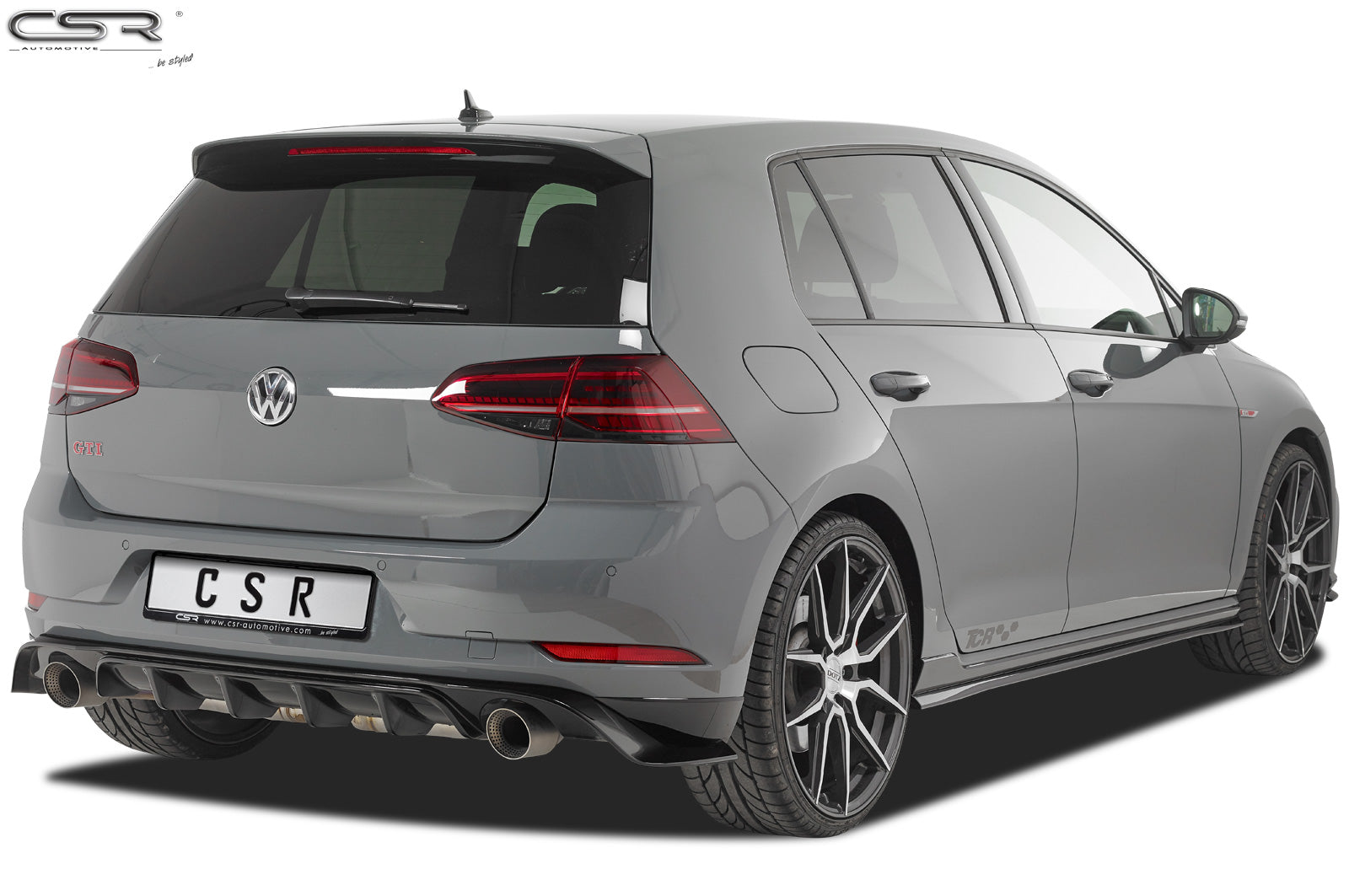 VW Golf 7 TCR Rear Diffuser HA232-G