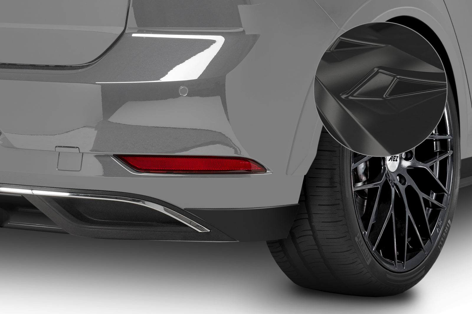VW Golf 7 Rear Diffuser HA234-G