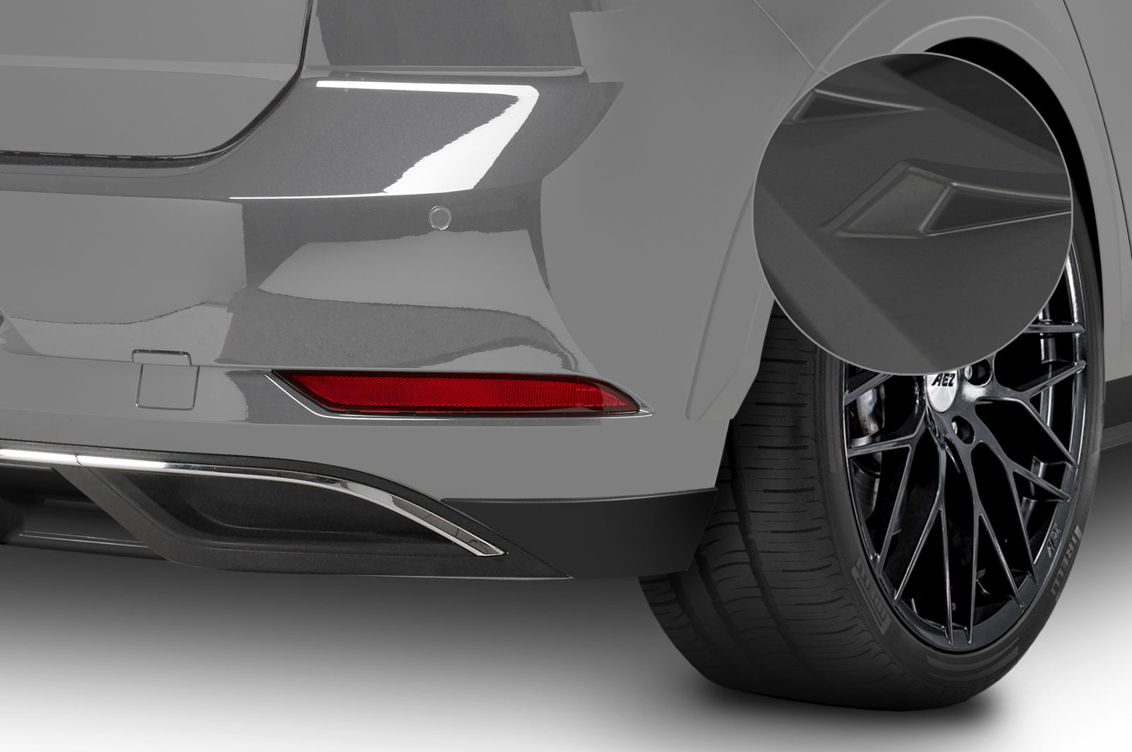 VW Golf 7 Rear Diffuser HA234-G